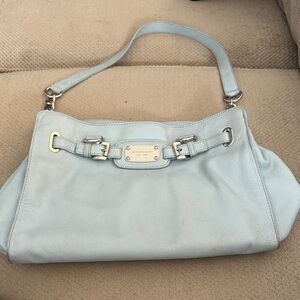 Michael Kors Light Blue Shoulder Bag